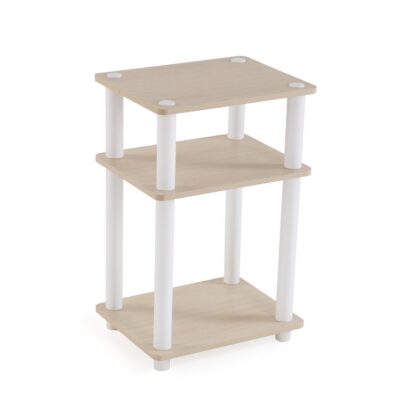 WHITE 3-TIER SHELF
