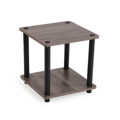GREY 2-TIER SHELF
