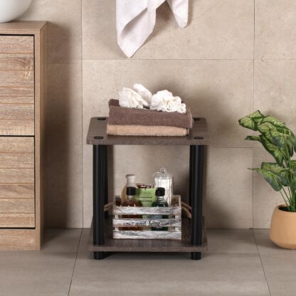 GREY 2-TIER SHELF - Image 3