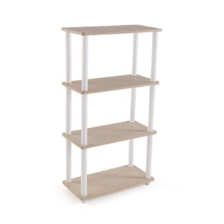 WHITE 4-TIER SHELF