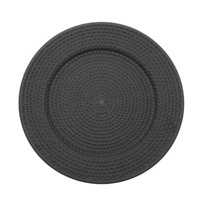 BLACK CHARGER PLATE