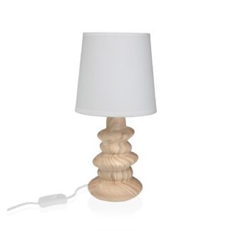 NOLIA WOOD-EFFECT TABLE LAMP