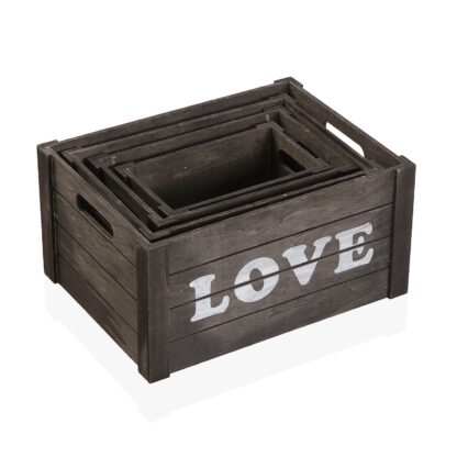 LOVE WOODEN BOX L - Image 3