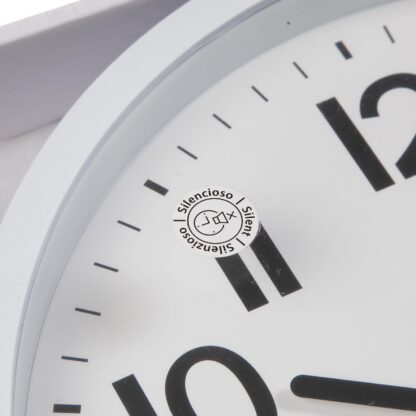 WHITE WALL CLOCK 22CM - Image 4