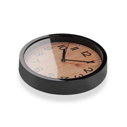 WOOD-EFFECT WALL CLOCK 22CM - Image 2