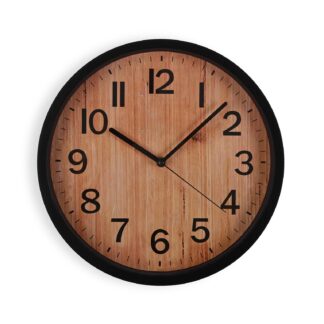 WOOD-EFFECT WALL CLOCK 30CM