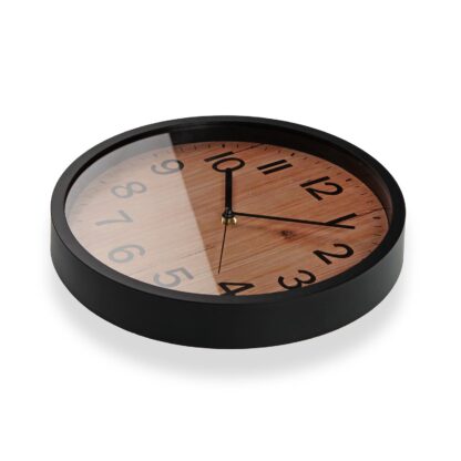 WOOD-EFFECT WALL CLOCK 30CM - Image 2