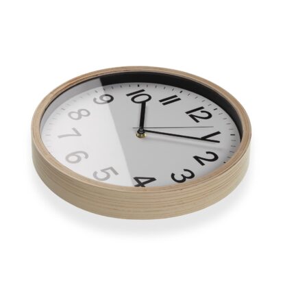 WOOD-LOOK WALL CLOCK 30CM - Image 2