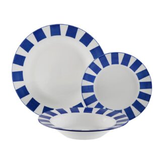 SASHA BLUE 18-PIECE DINNER SET