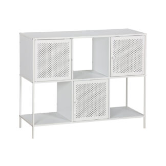 WHITE 3-DOOR SIDEBOARD