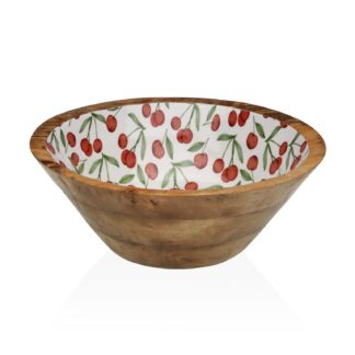 LARGE CHERRIES BOWL 30CM DIA.