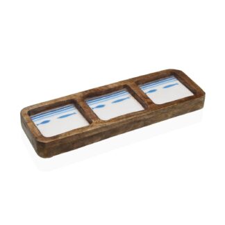OCEANIC THREE-COMPARTMENT PLATTER