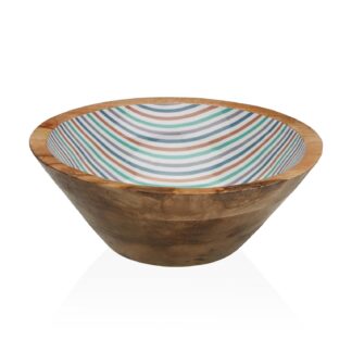 LARGE STRIPES BOWL 30CM DIA.