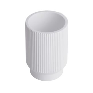 LAISA WHITE TOOTHBRUSH HOLDER