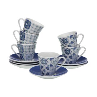 AZURITE COFFEE CUP SET OF 6