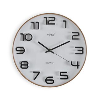 WHITE WALL CLOCK 30CM