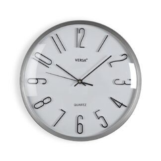 WHITE WALL CLOCK 33CM