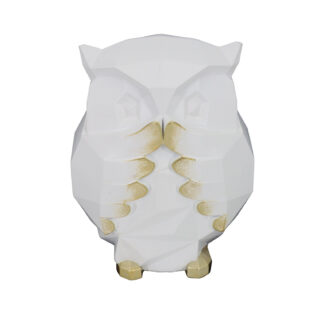 WHITE OWL DECORATIVE FIGURE