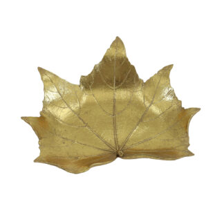 GOLD LEAF TABLE CENTREPIECE