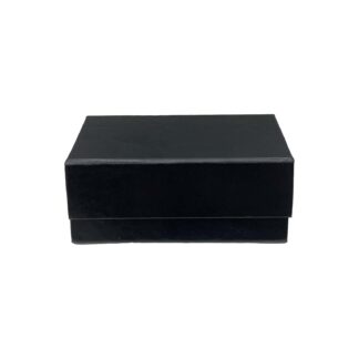 BLACK DOUBLE GLASSES CASE