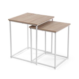 WHITE TIGRIS COFFEE TABLE SET