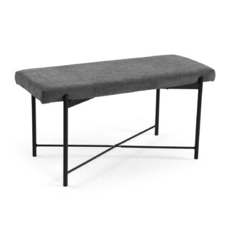 GREY NILO END BED BENCH