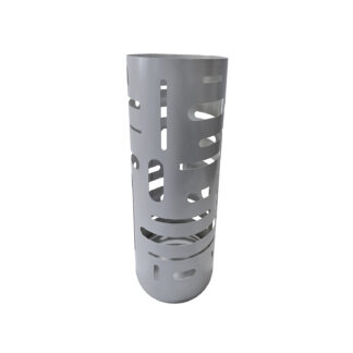 SILVER HOLES UMBRELLA STAND
