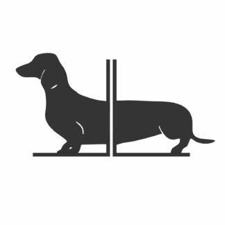 DACHSHUND BOOKENDS