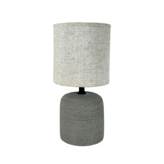 BRAVE DARK GREY TABLE LAMP