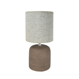 BRAVE BROWN TABLE LAMP