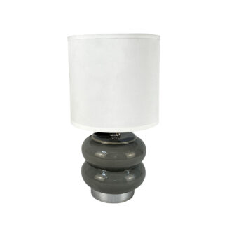 BUBBLES GREY TABLE LAMP
