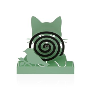 GREEN KURO CAT MOSQUITO COIL HOLDER