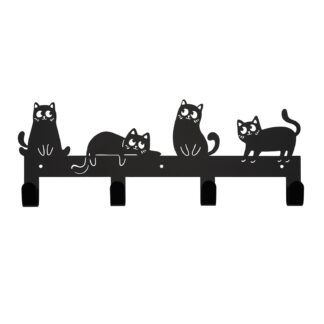 KIBU BLACK CAT COAT RACK