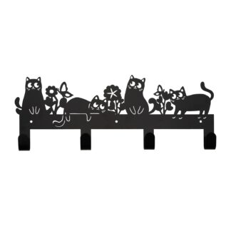 FLORIT BLACK CAT COAT RACK