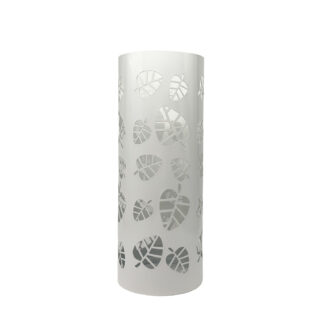 WHITE FALLEN LEAVES UMBRELLA STAND