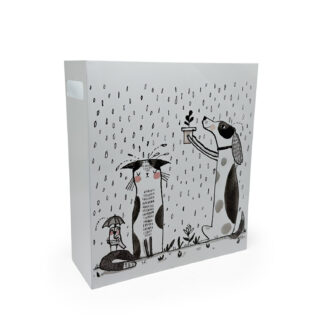 WHITE PETS UMBRELLA STAND