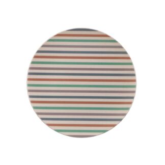 STRIPED ROUND PLATE 20CM
