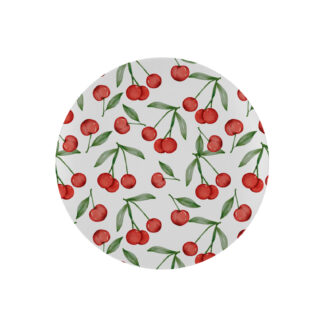 20CM CHERRY ROUND PLATE