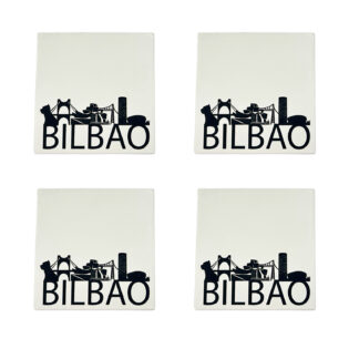 SET OF 4 BILBAO COASTERS