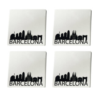 SET OF 4 BARCELONA COASTERS