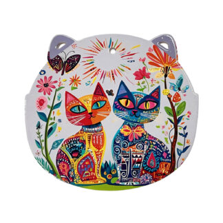 LILAC CATS TABLE MAT