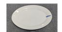 PURE WHITE OVAL PLATTER