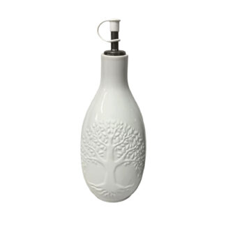 WHITE TREE OIL CRUET