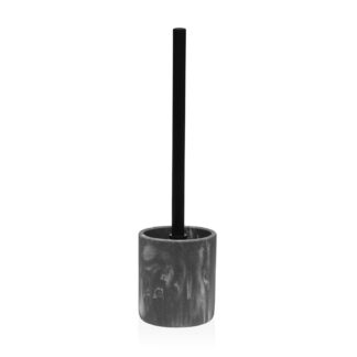 MONZA STONE GREY TOILET BRUSH HOLDER