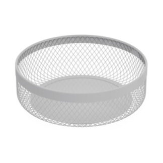 WHITE MESH FRUIT BASKET