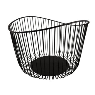 BLACK WAVE FRUIT BASKET