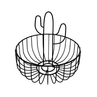 BLACK CACTUS FRUIT BASKET