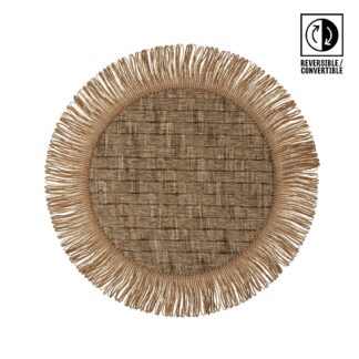 REVERSIBLE BROWN PLACEMAT
