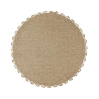 ROUND NATURAL PLACEMAT