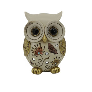 GOLD OWL FIGURE